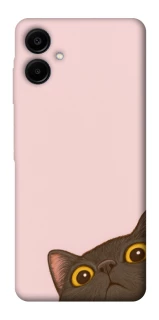 Чехол на Samsung Galaxy A06 Peeping cat фото 1 из 1