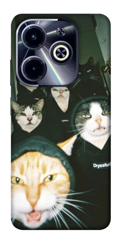 Чохол на Infinix Hot 40i Сatsss фото 1 з 1