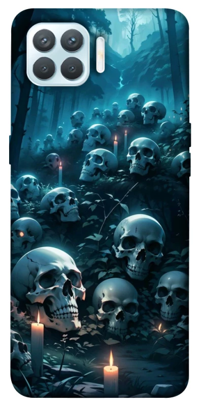 Чехол на Oppo F17 Pro Skulls v3 фото 1 из 1