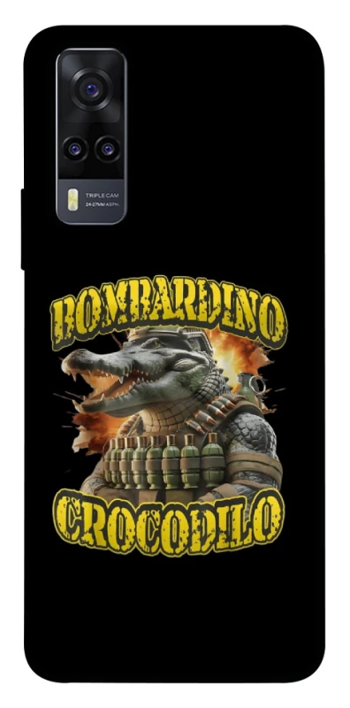 Чохол на Vivo Y31 Bombardino Crocodilo фото 1 з 1