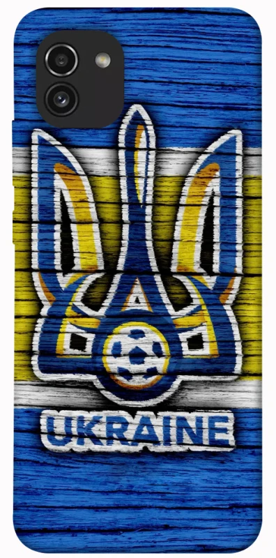 Чохол на Samsung Galaxy A03 UA-Football ver.1 фото 1 з 1