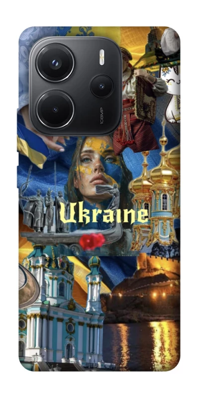 Чохол на Xiaomi Redmi Note 14 4G (Int. version) Ukraine style ver.3 фото 1 з 1