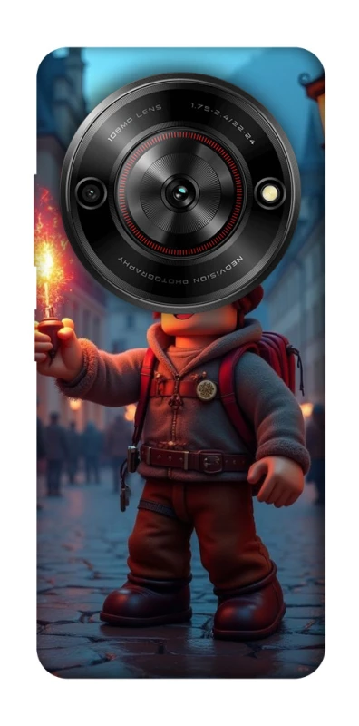 Чохол на ZTE Nubia Focus Roblox Fire Logo Blue Flames фото 1 з 1