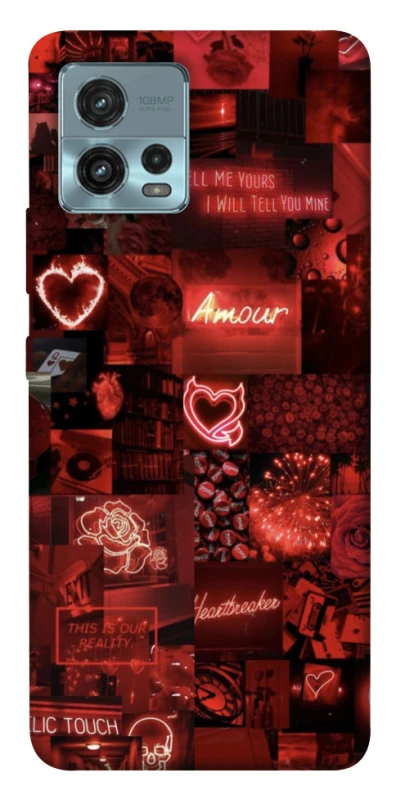 Чохол на Motorola Moto G72 Love collage ver.6 фото 1 з 1