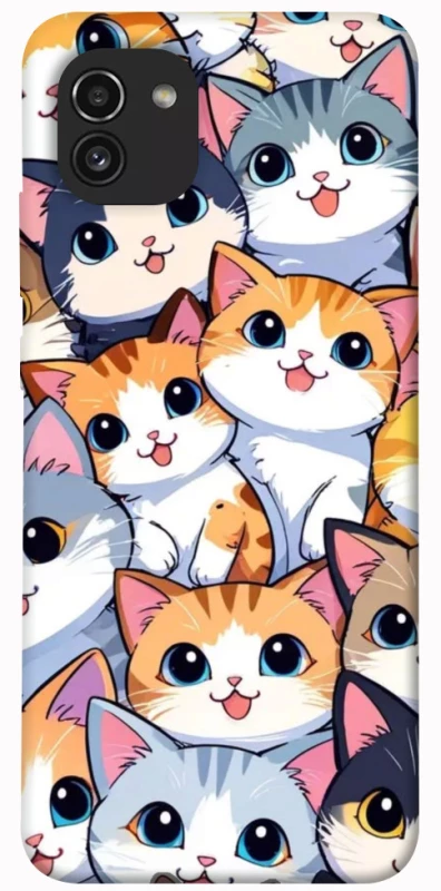Чехол на Samsung Galaxy A03 Cute Cat v2 фото 1 из 1