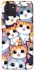 Чехол на Samsung Galaxy A03 Cute Cat v2 фото 1 из 1