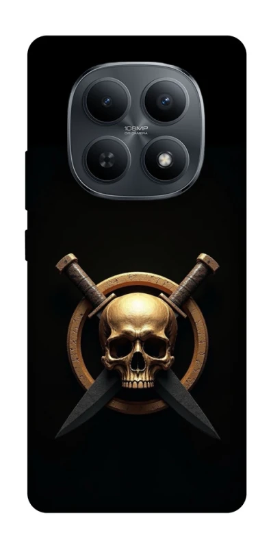 Чохол на Xiaomi Redmi Note 15 4G/5G (EU) Golden Skull фото 1 з 1