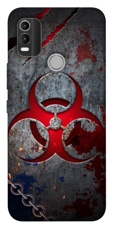 Чехол на Nokia C21 Plus Радиация v3 фото 1 из 1