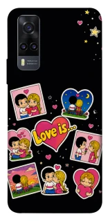 Чехол на Vivo Y31 Love is фото 1 из 1
