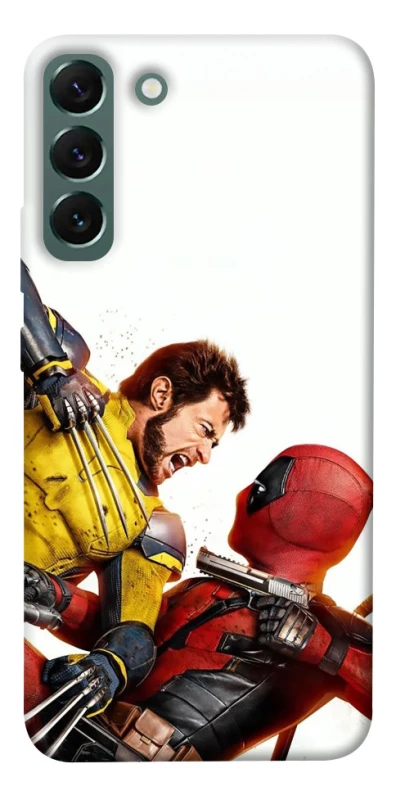 Чехол на Samsung Galaxy S22+ Deadpool and Wolverine фото 1 из 1