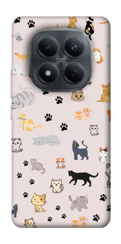 Чохол на Xiaomi Redmi Note 15 Pro 4G Cat style ver.1 фото 1 з 1