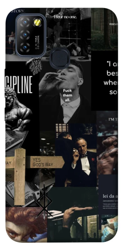 Чохол на Infinix Hot 10 Lite Men's style v2 фото 1 з 1