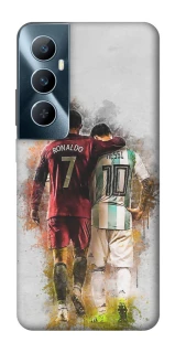 Чехол на Realme C65 4G Ronaldo и Messi фото 1 из 1