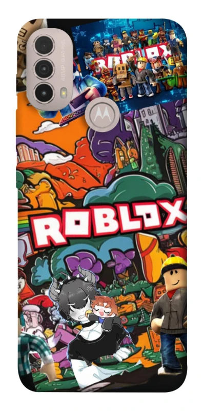 Чохол на Motorola Moto E40 Roblox v4 фото 1 з 1