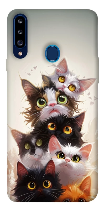 Чохол на Samsung Galaxy A20s Сat eyes фото 1 з 1