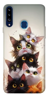 Чохол на Samsung Galaxy A20s Сat eyes фото 1 з 1