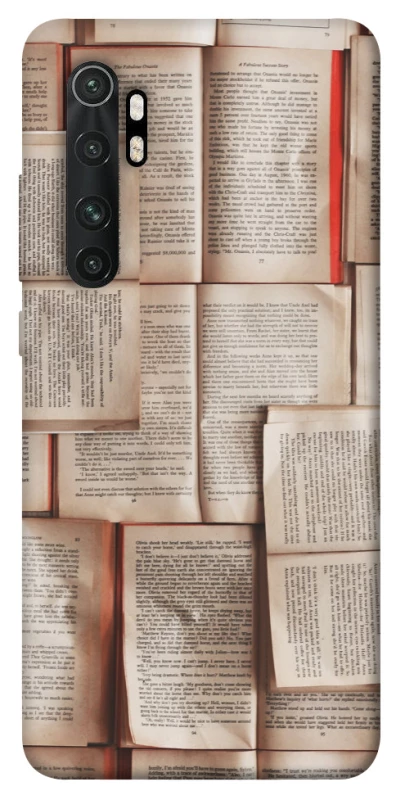 Чохол на Xiaomi Mi Note 10 Lite Книги фото 1 з 1