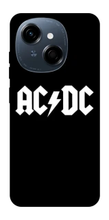 Чохол на TECNO Spark Go 1 AC/DC logo фото 1 Чохол на TECNO Spark Go 1 AC/DC logo фото 1 з 1