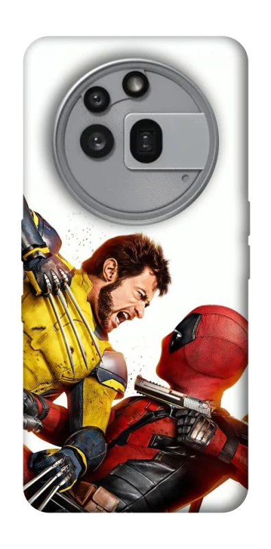 Чехол на Nothing Phone (3a) Pro Deadpool and Wolverine фото 1 из 1