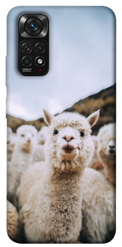 Чохол на Xiaomi Redmi Note 11 (Global) / Note 11S Лама фото 1 з 1
