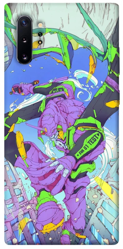 Чохол на Samsung Galaxy Note 10 Plus Євангеліон v2 фото 1 з 1