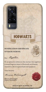 Чехол на Vivo Y31 The Hogwarts acceptance letter фото 1 из 1
