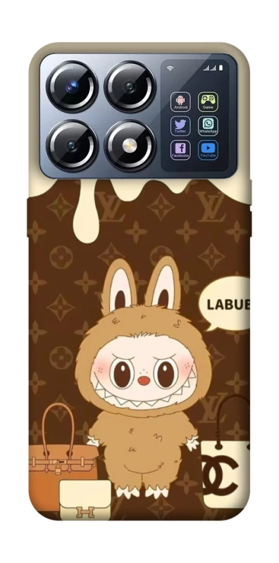 Чохол на Xiaomi POCO X8 Pro Labubu LV фото 1 з 1