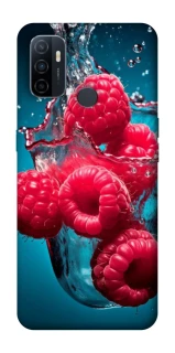 Чохол на Oppo A53 / A32 / A33 Малинка у воді фото 1 Чохол на Oppo A53 / A32 / A33 Малинка у воді фото 1 з 1