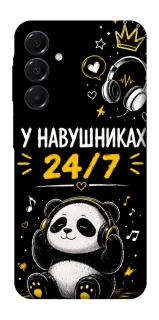 Чехол на Samsung Galaxy A16 4G/5G У навушниках 24/7 фото 1 из 1