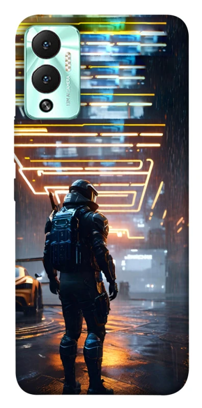 Чохол на Infinix Hot 12 Play Cyber character фото 1 з 1