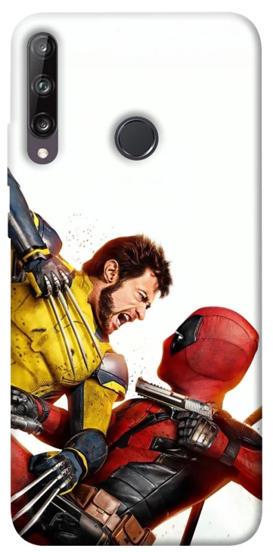 Чехол на Huawei P40 Lite E Deadpool and Wolverine фото 1 из 1