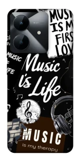 Чохол на Realme Note 60x Music is Life фото 1 з 1