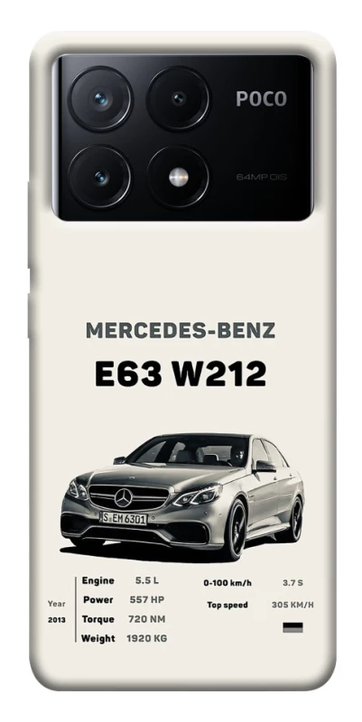 Чехол на Xiaomi Poco X6 MB E63 W212 фото 1 из 1