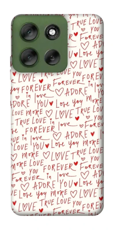 Чохол на Motorola Moto G56 5G Love aesthetic ver.4 фото 1 з 1