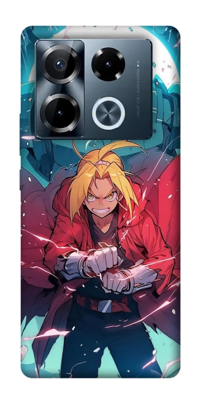 Чехол на Infinix Note 40 Pro 4G Edward Elric фото 1 из 1