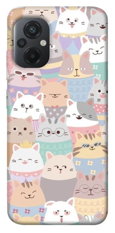 Чохол на Xiaomi Poco M5 Funny Kittens ver.2 фото 1 з 1