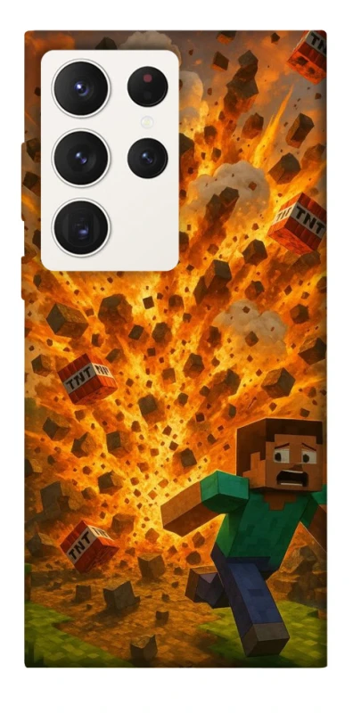 Чохол на Samsung Galaxy S23 Ultra Minecraft v7 фото 1 з 1