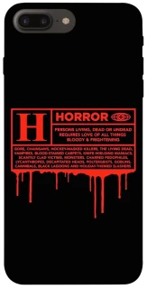 Чохол на Apple iPhone 7 plus / 8 plus Horror Halloween фото 1 з 1
