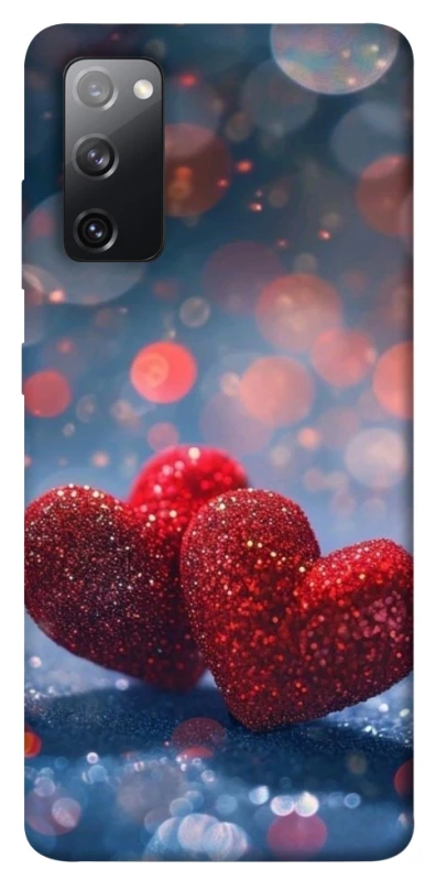 Чохол на Samsung Galaxy S20 FE Red hearts фото 1 з 1