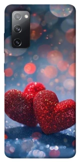 Чехол на Samsung Galaxy S20 FE Red hearts фото 1 из 1