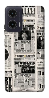 Чехол на Motorola Moto G35 Harry Potter newspaper фото 1 из 1