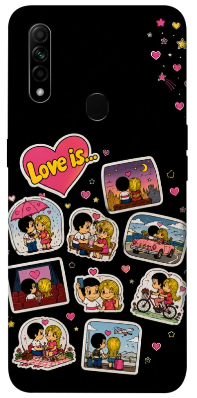 Чехол на Oppo A31 Love is ver.3 фото 1 из 1