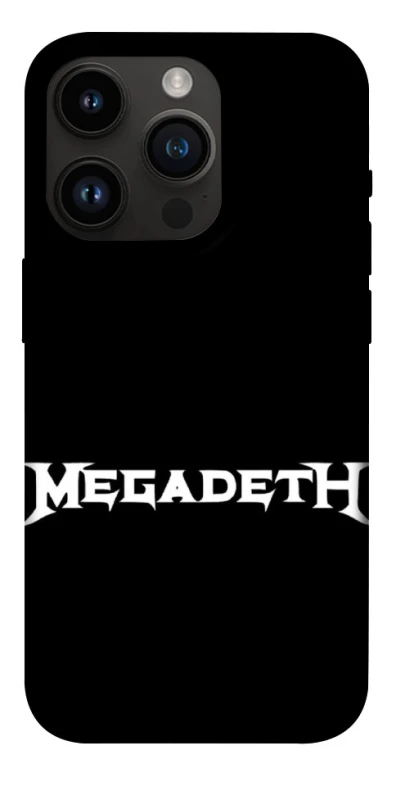 Чохол на Apple iPhone 14 Pro (6.1") Megadeth logo фото 1 з 1