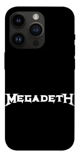 Чохол на Apple iPhone 14 Pro (6.1") Megadeth logo фото 1 з 1