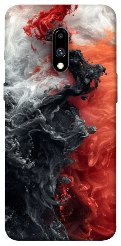 Чехол на OnePlus 7 Black and Red фото 1 из 1