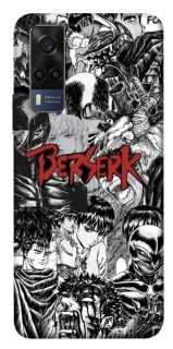 Чохол на Vivo Y53s Berserk Collage фото 1 з 1
