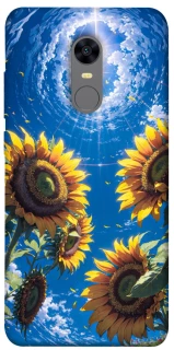 Чехол на Xiaomi Redmi 5 Plus / Redmi Note 5 (Single Camera) Sunflowers фото 1 из 1