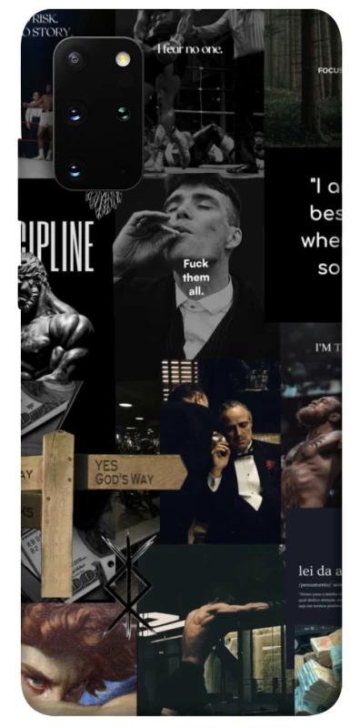 Чохол на Samsung Galaxy S20+ Men's style v2 фото 1 з 1