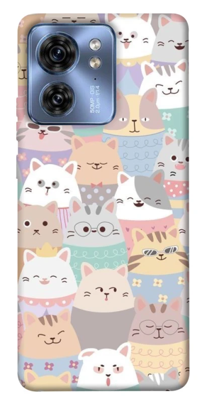 Чохол на Motorola Edge 40 Funny Kittens ver.2 фото 1 з 1