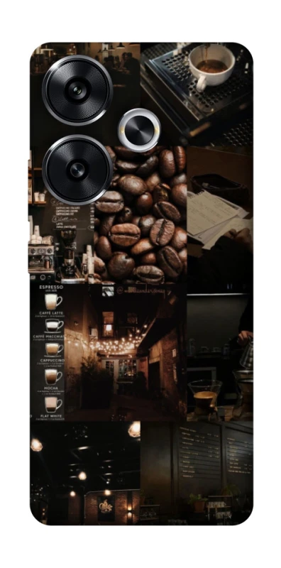 Чохол на Xiaomi Poco F6 Coffee collage ver.1 фото 1 з 1